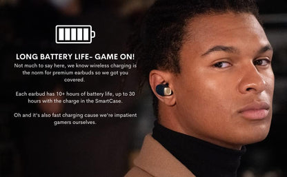 Genki Waveform Kuro | Black | Dualstream Headphones | Low Latency Performance for Gamers Black Waveform