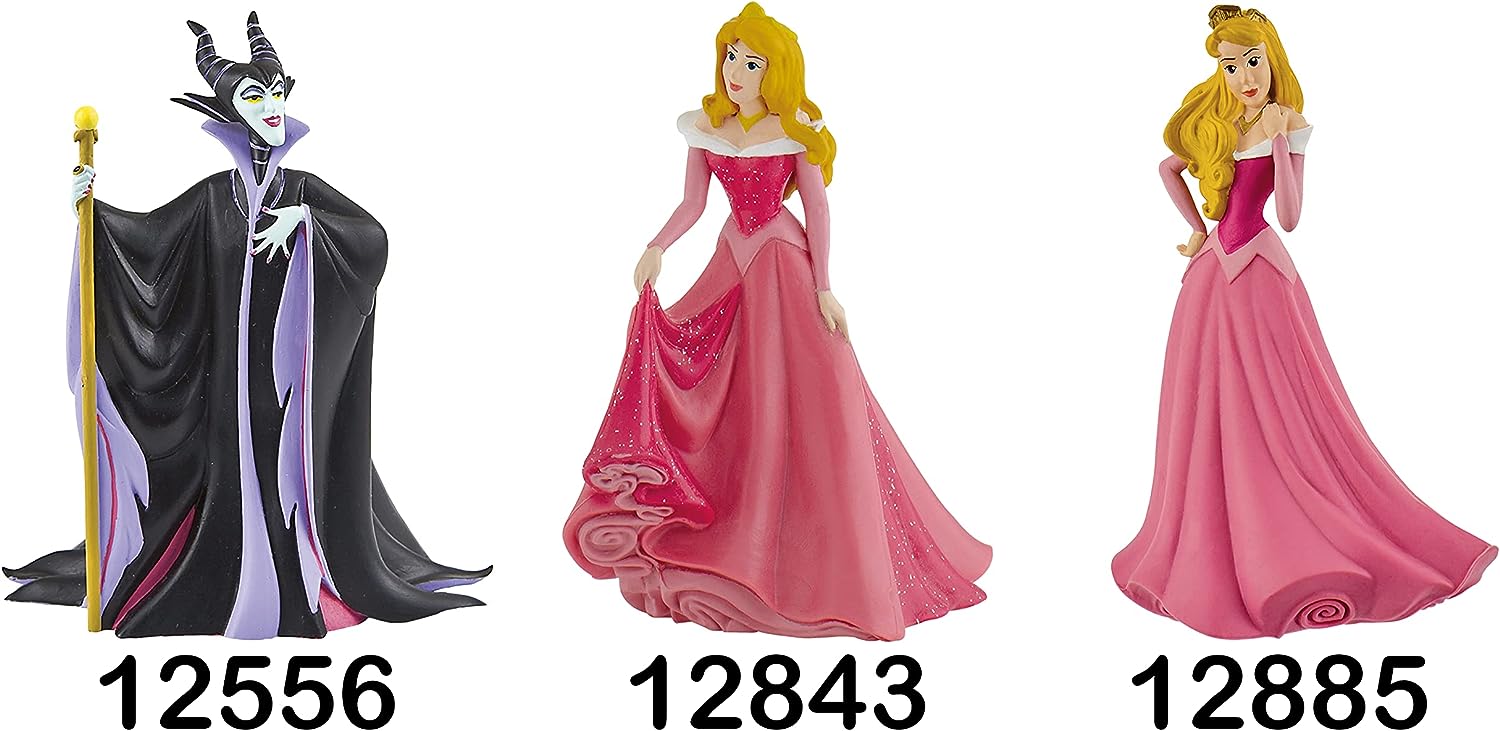 Princesas Disney-12556 Disney Princess (Bella Durmiente) Figura maléfica, Color Colorido (Bullyland 12556