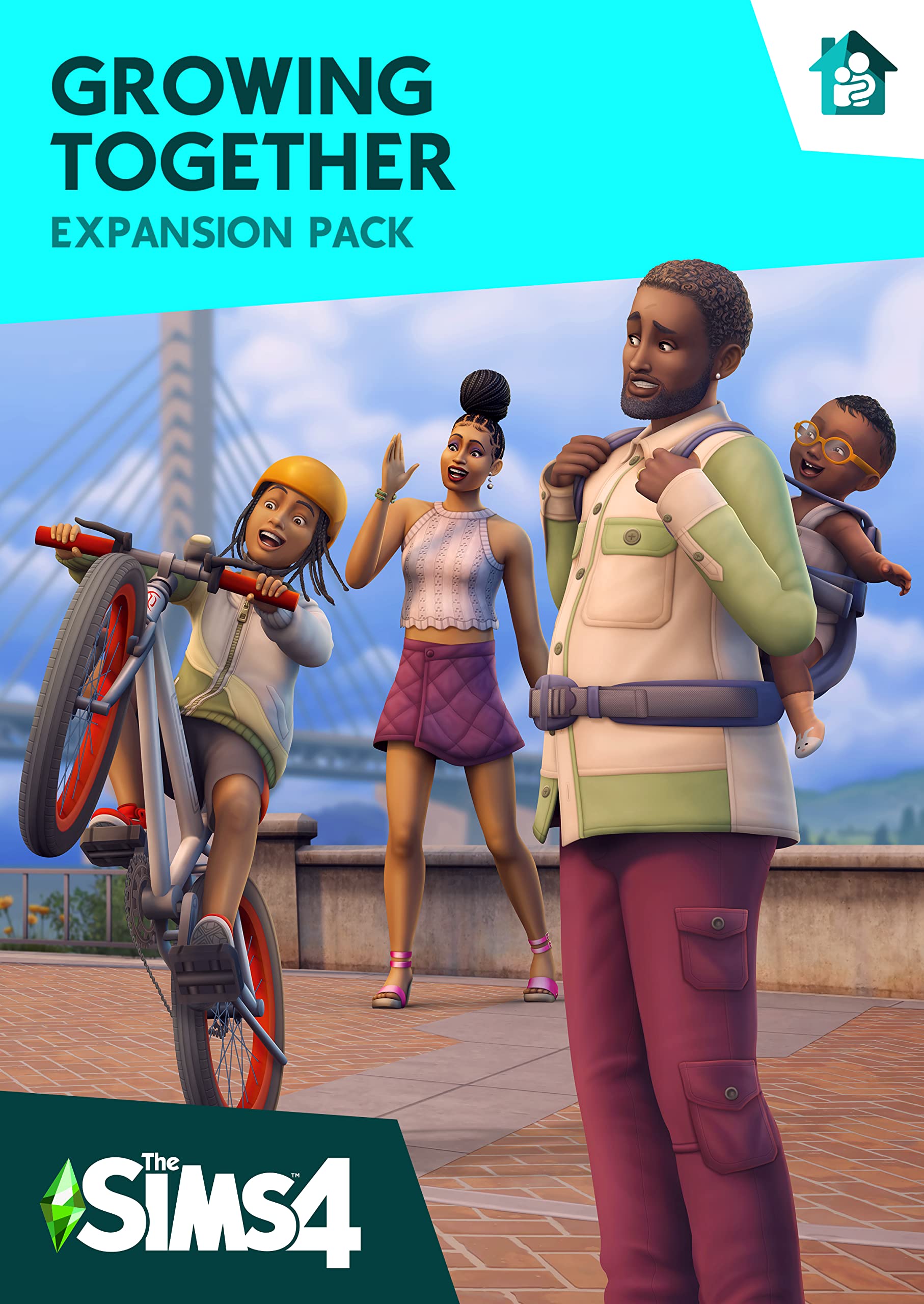 The Sims 4 Growing Together Expansion Pack (EP13) | Code In A box | PC/Mac Code EA App - Origin | VideoGame | English