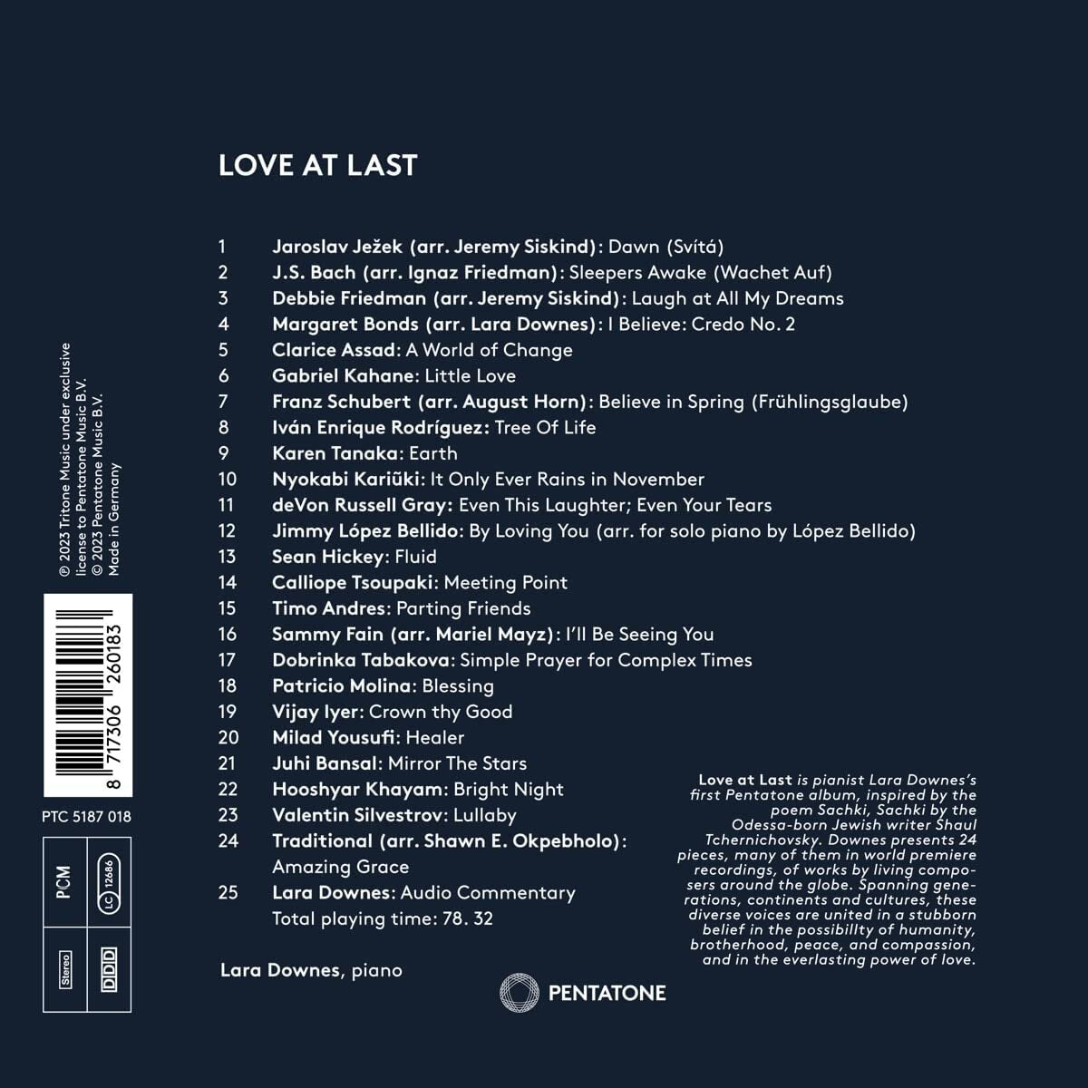 Lara Downes: Love at Last
