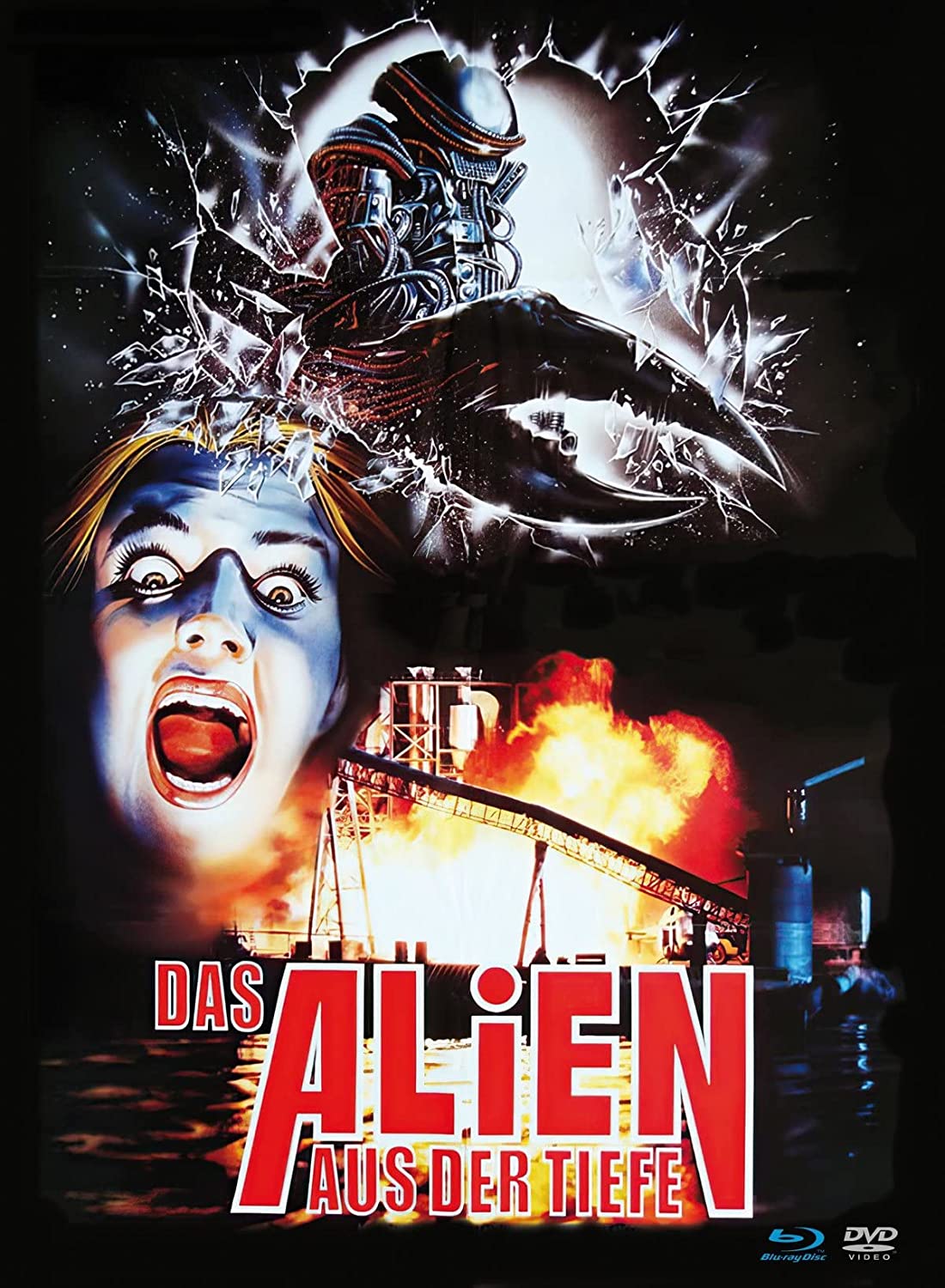 Das Alien aus der Tiefe - Uncut Kinofassung (Limited Mediabook, Blu-ray+DVD+Booklet)