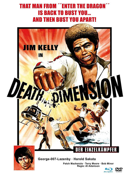 Death Dimension - Der Einzelkämpfer (Uncut Limited Mediabook White-Edition, Cover A, 600 Stück, Blu-ray+DVD+Booklet)