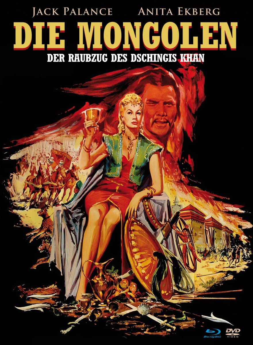 Die Mongolen - Ungekürzte Kinofassung (Limited Mediabook, in HD neu abgetastet, Blu-ray+DVD+Booklet)