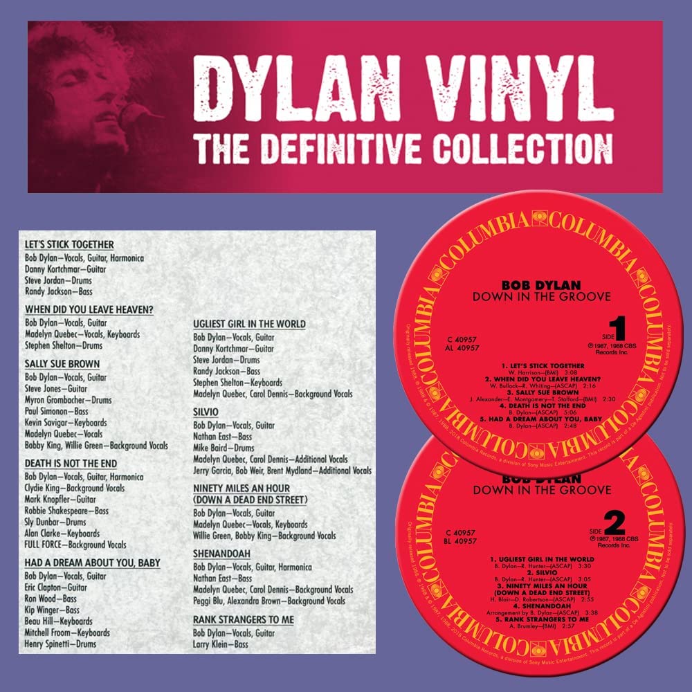 Bob Dylan Vinyl The Definitive Collection - Part 26 - Down In The Groove
