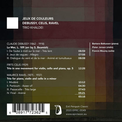 Debussy/Celis/Ravel: Jeux De Couleurs