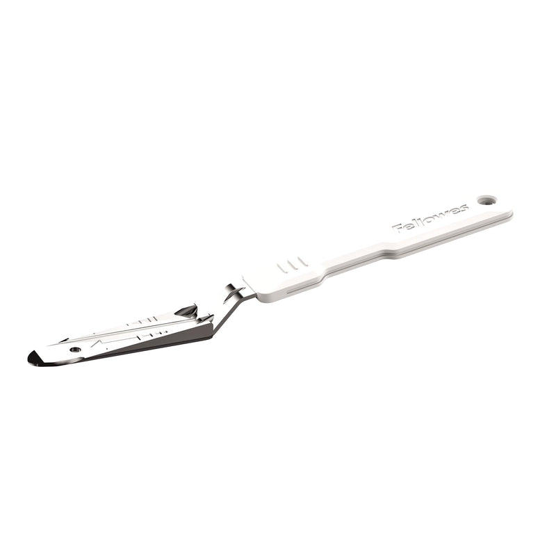 Fellowes Staple Remover - LX815 Staple Remover Tool with Antibacterial Technology for Home and Office - Silver