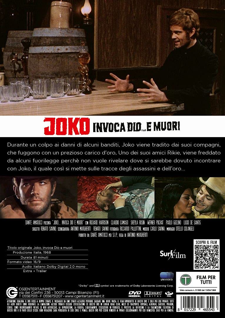 Joko Invoca Dio E Muori - IMPORT