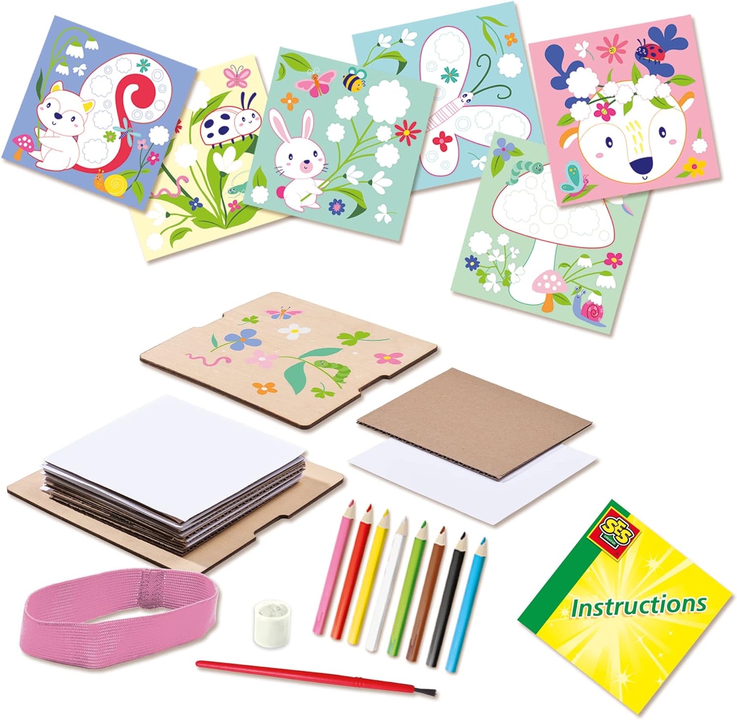 SES CREATIVE - Flower Press Art - (S14034
