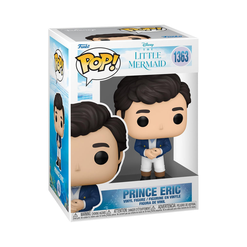 Funko POP! Disney: the Little Mermaid - Prince Eric - Little Mermaid Live Action - Collectable Vinyl Figure - Gift Idea - Official Merchandise - Toys for Kids & Adults - Movies Fans