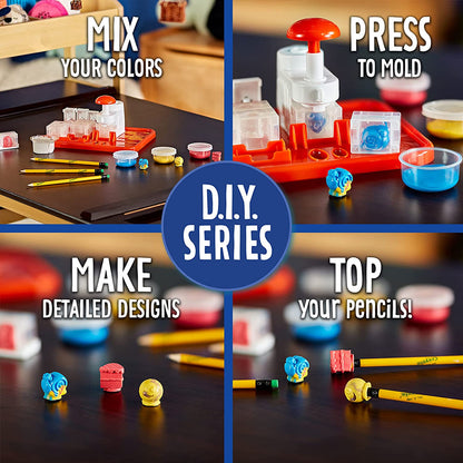 Crayola Eraser Maker, DIY Craft Kit, Gift for Kids, 8, 9, 10, 11