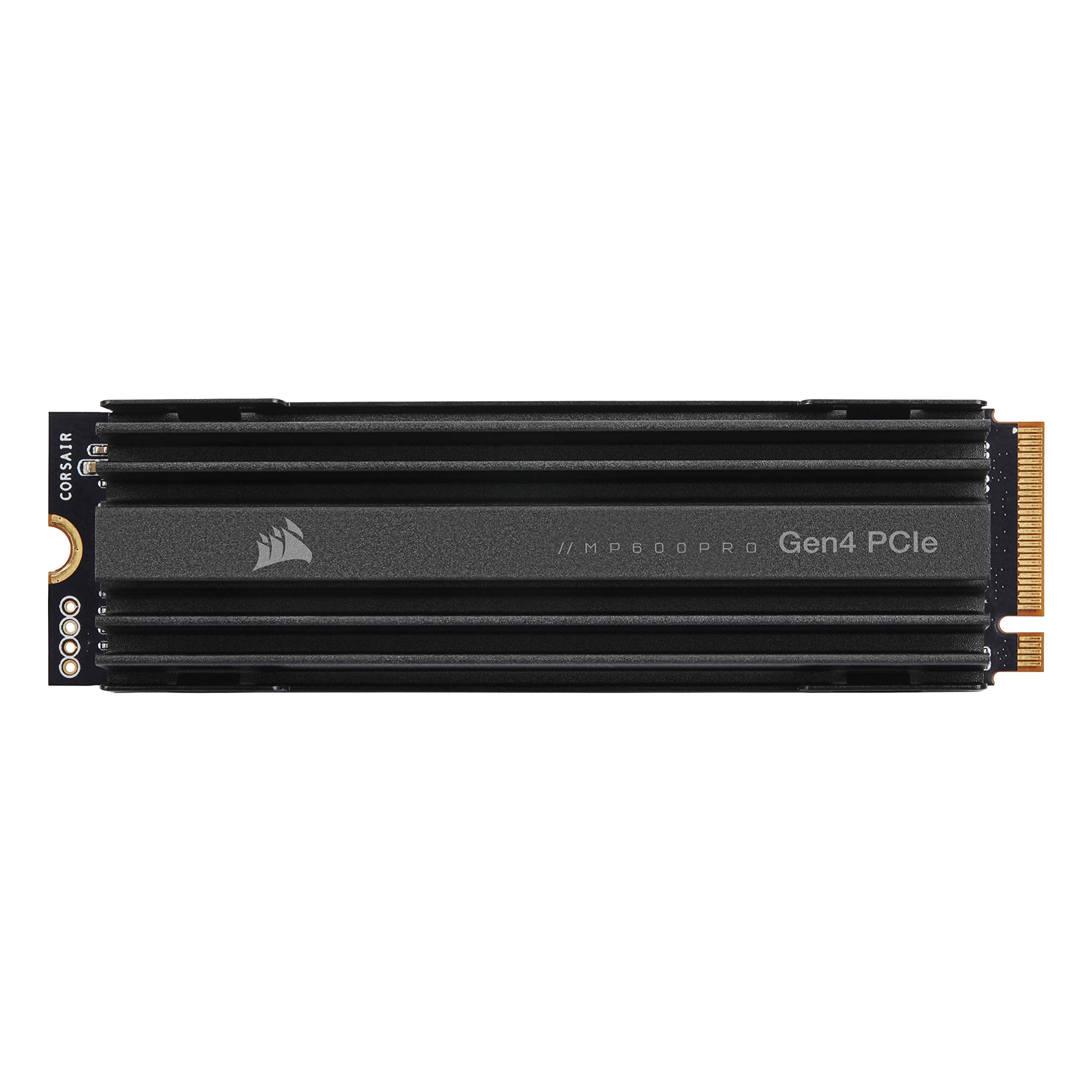 Corsair MP600 PRO Gen4 PCIe x4 NVMe M.2 SSD - High Density TLC NAND - Aluminum Heat Sink - M.2 2280 Form Factor Standard 1 TB