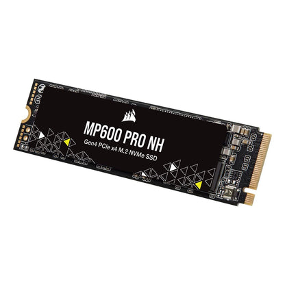Corsair MP600 PRO NH 2TB PCIe Gen4 x4 NVMe M.2 SSD – High-Density TLC NAND – M.2 2280 – DirectStorage Compatible - Up to 7,000MB/sec - No Heatsink - Black