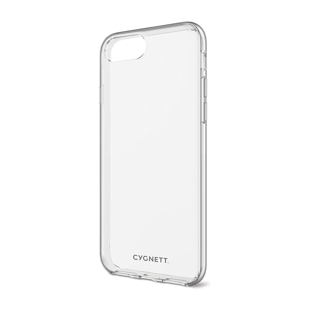 Cygnett AeroShield - Custodia rigida per Apple iPhone 8, 7, 6s e 6 - Trasparente