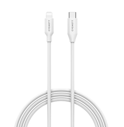 Cygnett CY3752PCCSL Essential Lightning a cavo USB-C, bianco, 1 metro