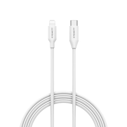 Cygnett CY3752PCCSL Essential Lightning a cavo USB-C, bianco, 1 metro