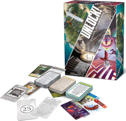 Asmodee- Unlock Gioco da Tavolo Edizione in Italiano, Multicolore, 8980