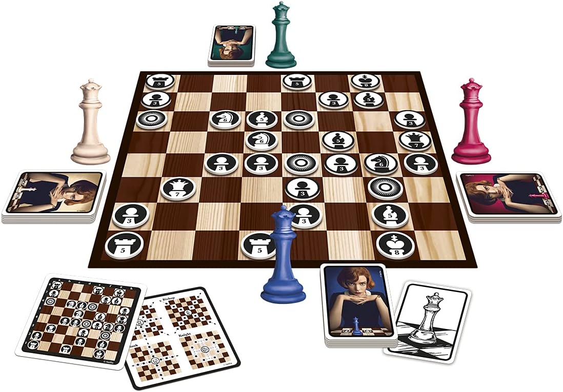 Asmodee - The Queen's Gambit: Queen of Chess - Board Game, 2-4 Players, 12+ Years, English Edition