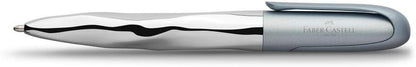 Faber-Castell 149607 N'ice Ballpoint Pen - Metallic Light Blue