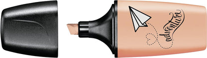 Highlighter - STABILO BOSS MINI Pastellove - Box of 10 - Creamy Peach Pastellove Creamy Peach