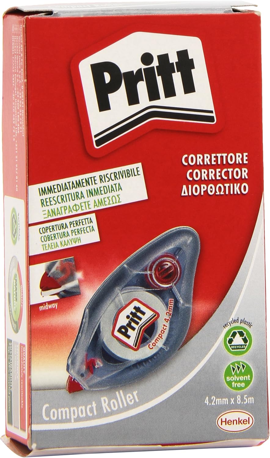 Pritt Compact Roller 4.2 mm x 8.5 m (Pack of 10