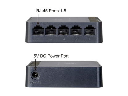 LevelOne Switch 5X FE Feu-0512