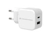 2 Port Usb Charger White Pd 20W