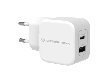 2 Port Usb Charger White Pd 20W