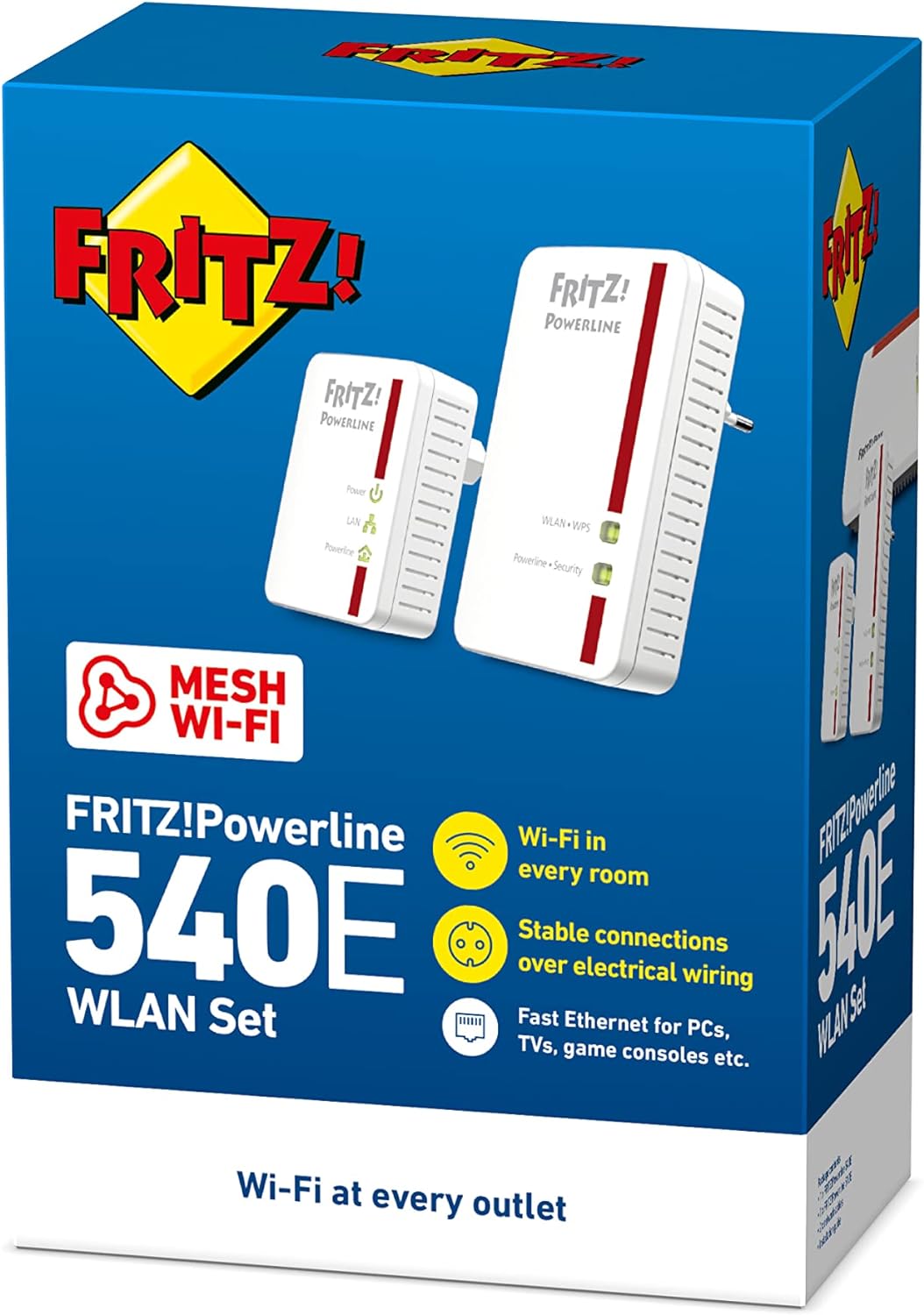 AVM FRITZ!Powerline 540E Set International