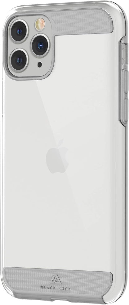 Black Rock"Air Robust" Case (for Apple iPhone 11 Pro, Perfect Protection, Slim Design, Polycarbonate, Termoplastic Polyurethane (PUT) Transparent