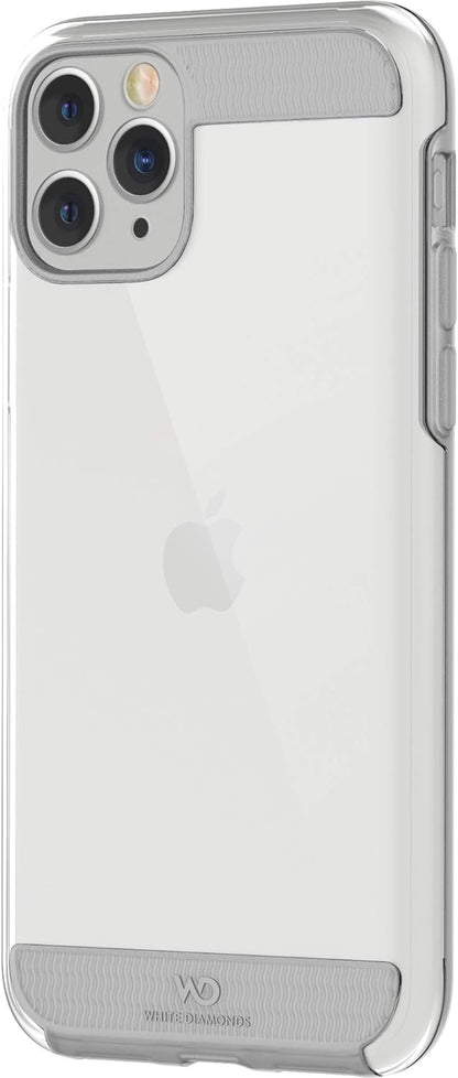 WHITE DIAMONDS - Innocence Tough Case Clear Case for Apple iPhone 11 Pro | Grey, Transparent, Robust, Cover, TPU, Silicone (Transparent