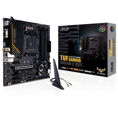 ASUS TUF GAMING B550M-E WIFI AM4 B550 DUAL M.2 WIFI AURA MB microATX B550 E WIFI