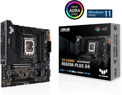 MB ASUS Intel 1700 TUF GAMING B660M-PLUS D4 B660 TUF GAMING B660M-PLUS D4 PLUS WIFI D4