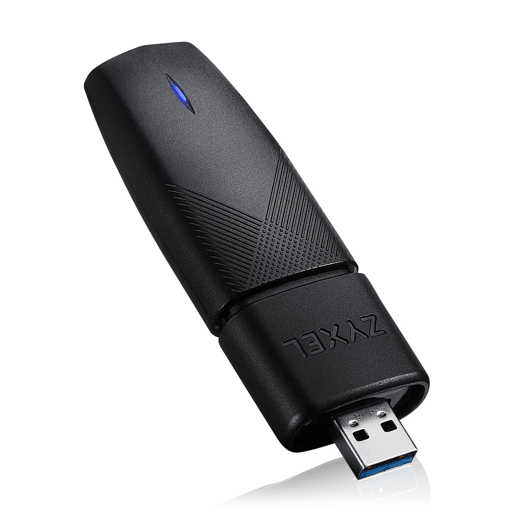 Zyxel WiFi 6 AX1800 USB Adapter – Support MU-MIMO, OFDMA for lag-free network experience. Advanced security of WPA2/WPA3 encryption  AX1800 | Dual-band Wireless | USB Adaptor