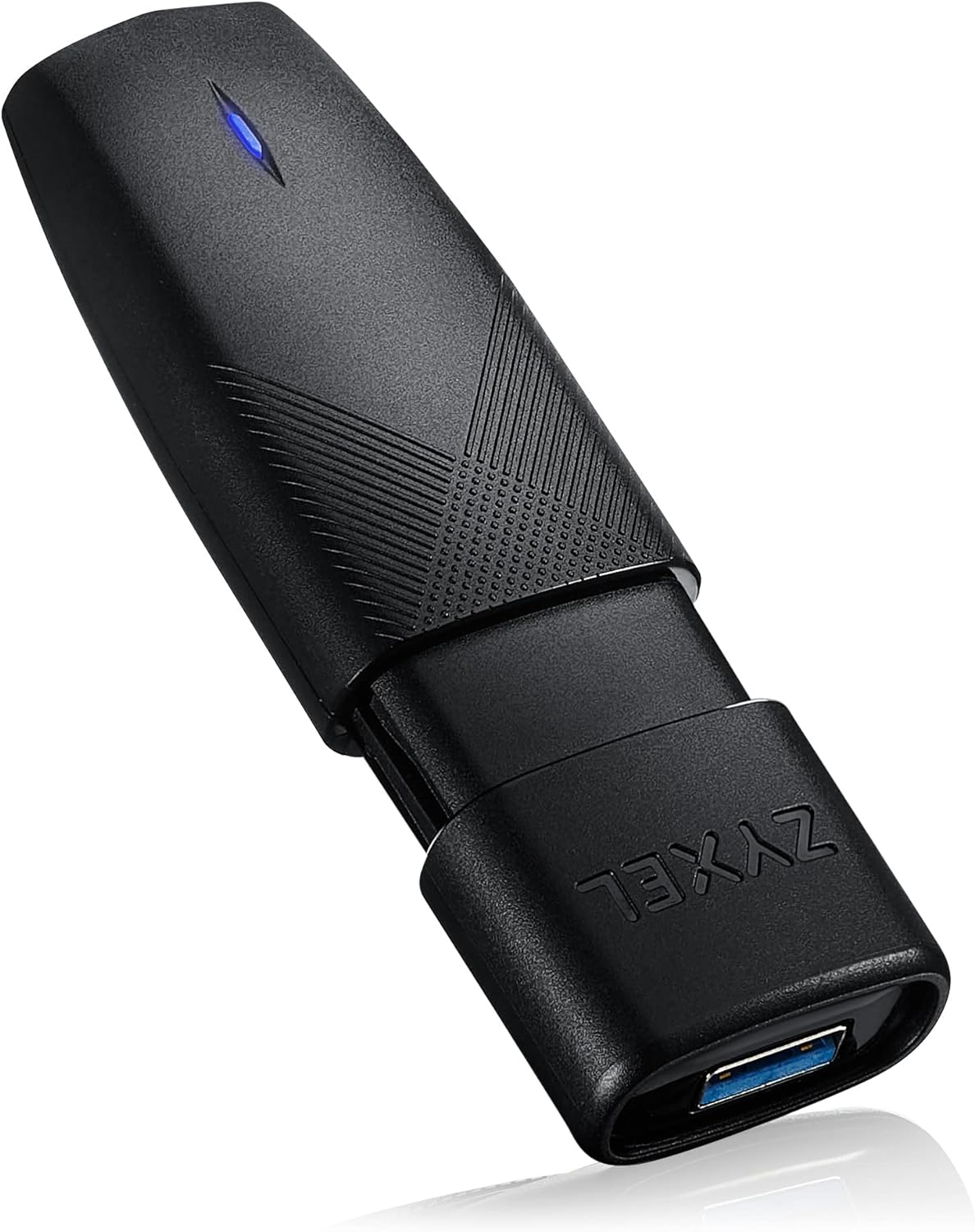 Zyxel WiFi 6 AX1800 USB Adapter – Support MU-MIMO, OFDMA for lag-free network experience. Advanced security of WPA2/WPA3 encryption  AX1800 | Dual-band Wireless | USB Adaptor