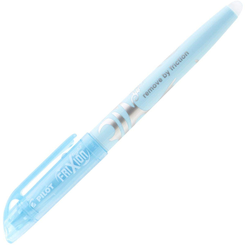 Pilot Frixion Light Soft Erasable Highlighter - Pastel Blue, Pack of 12