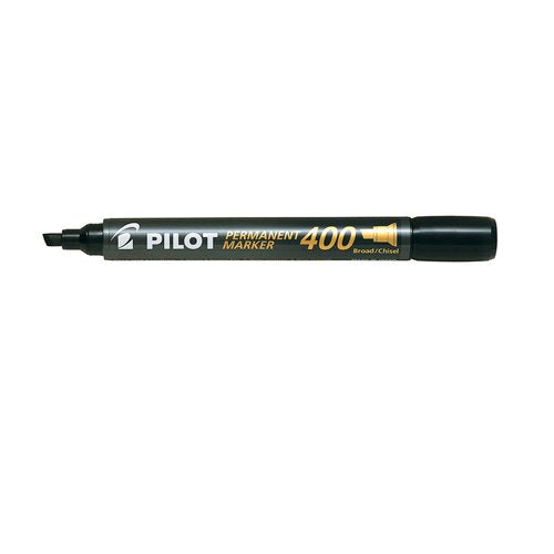 Pilot sca-400-b – Pack of 12 Permanent Markers, Chisel Tip