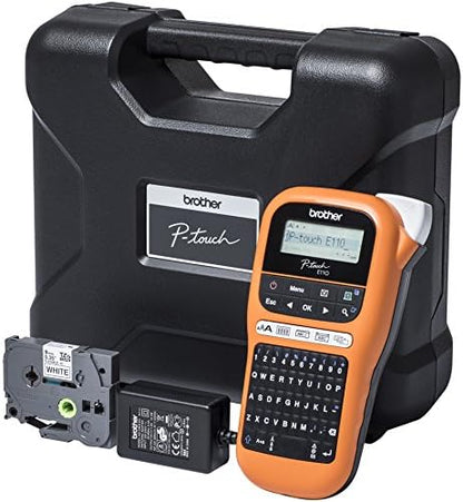 Brother PTE110VP Professional Electronic Marker - Ideal for Electricians and Installers