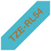 Brother TZe-RL54 Labelling Tape Cassette, Gold on Light Blue, 24mm (W) x 4M (L), Ribbon Tape, Brother Genuine Supplies Gold on Light Blue 24 mm