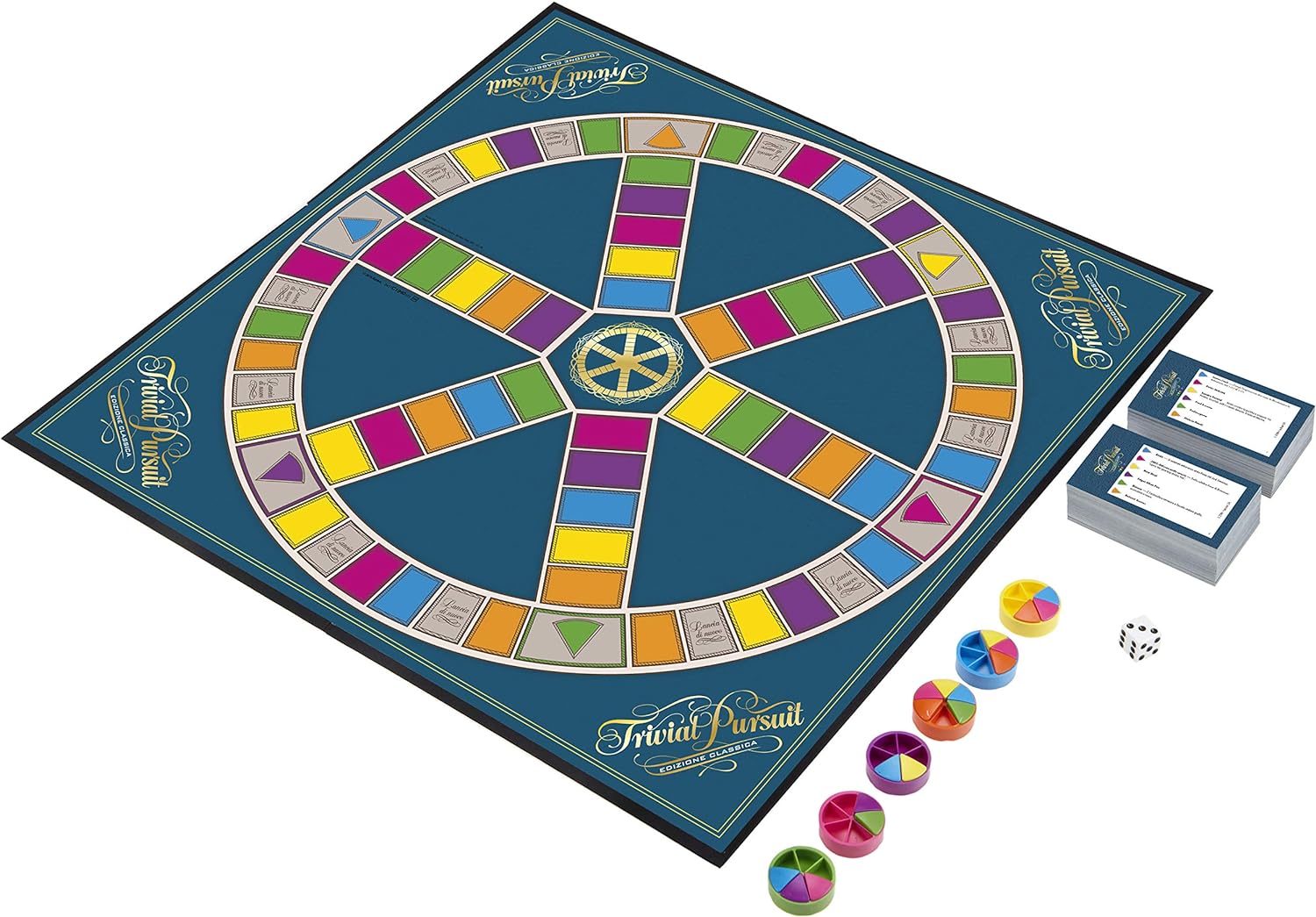 TRIVIAL PURSUIT - Italian Italy Multicolor