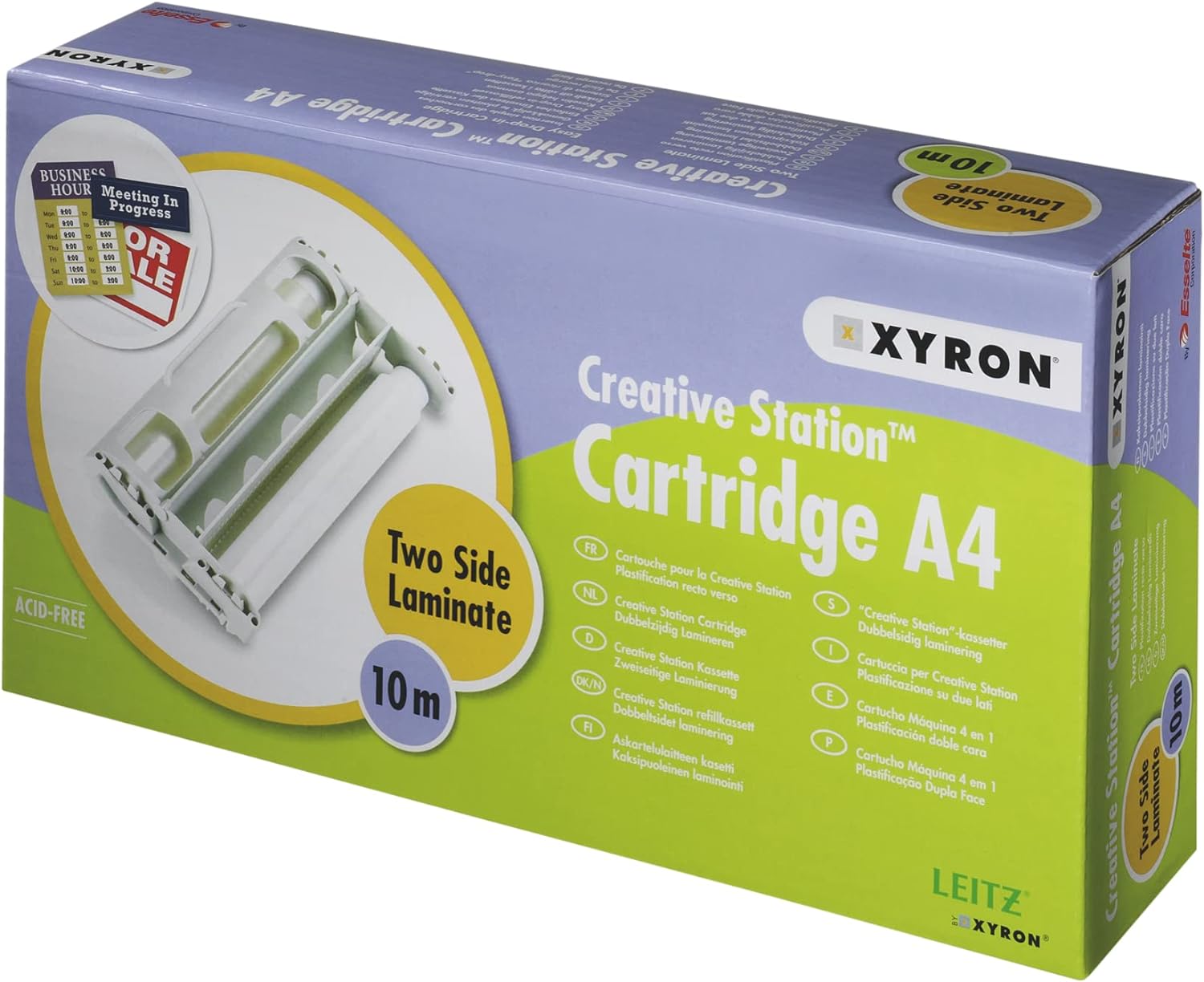 Xyron Creative Station Refill Cartridge for Laminating, A4, Double Sided Laminate, 10m, 18644