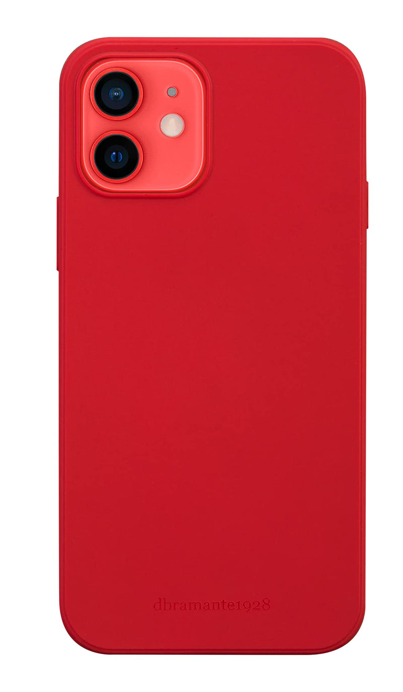 dbramante1928 Greenland - Compatible with iPhone 12/12 Pro - Made from 100% recycled plastic - All-around, slim, snap-on, impact protection case - Candy Apple Red iPhone 12/12 Pro Candy Apple Red