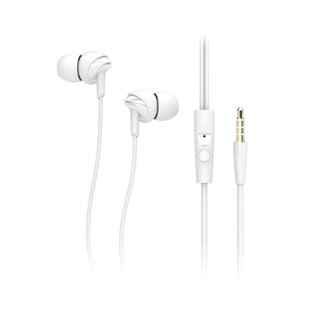 Auricolari Con Microfono Rock White