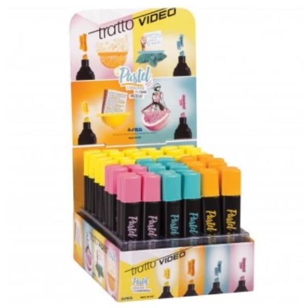 ESP.48 PCS TREAT VIDEO PASTEL - Y17991