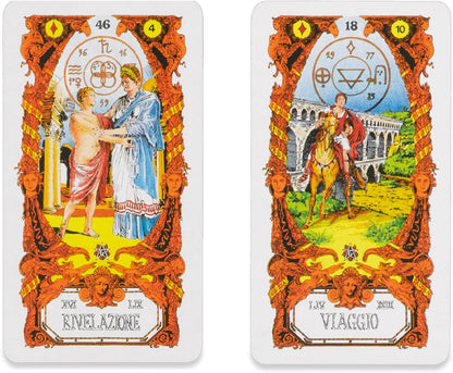 Dal - The Oracle of the Sibyl, Original Tarot Card Deck with English Booklet for Complete Fortune Telling for Beginners and Advanced
