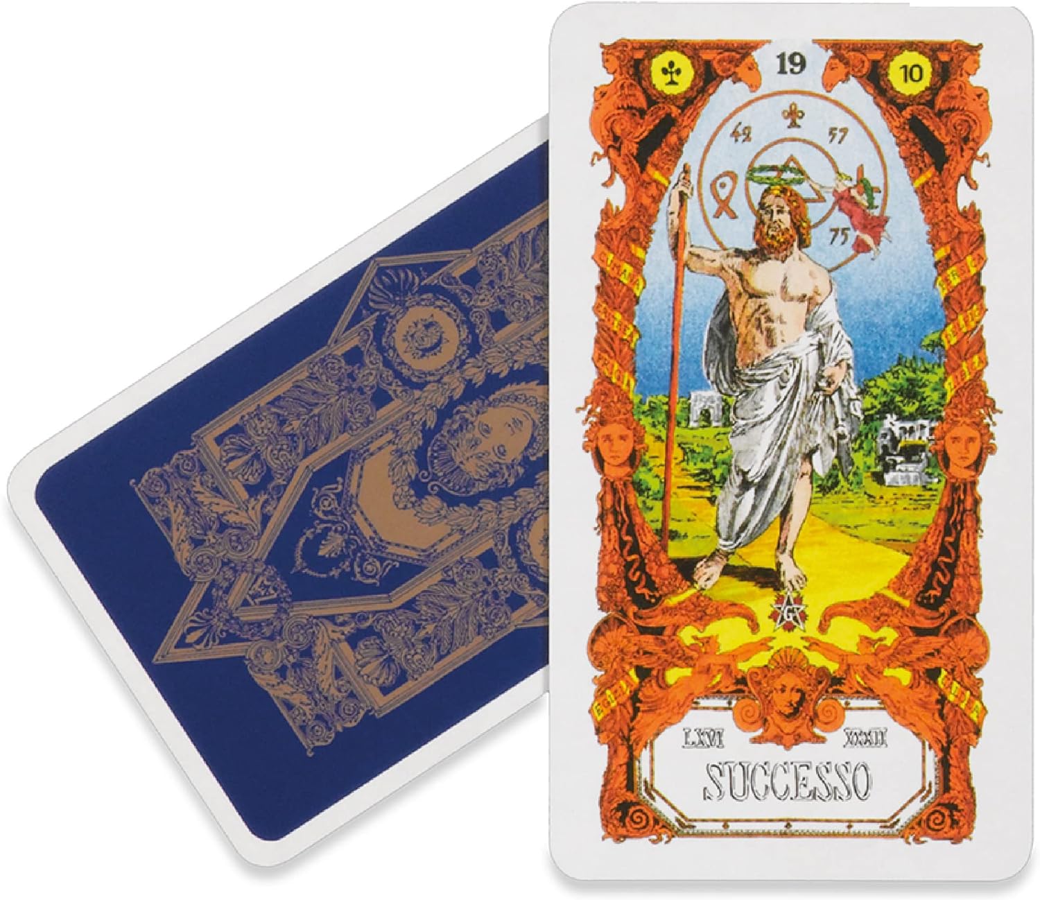Dal - The Oracle of the Sibyl, Original Tarot Card Deck with English Booklet for Complete Fortune Telling for Beginners and Advanced