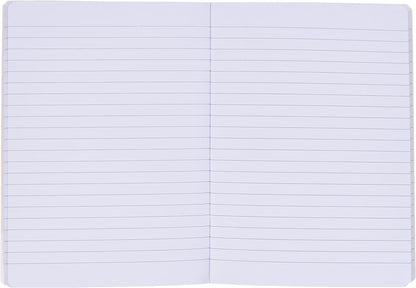 Pigna Monochrome Ruled Notebooks Var. 1R Assorted Colours A5 (15 x 21 cm) Pack of 10 - Small Notebooks