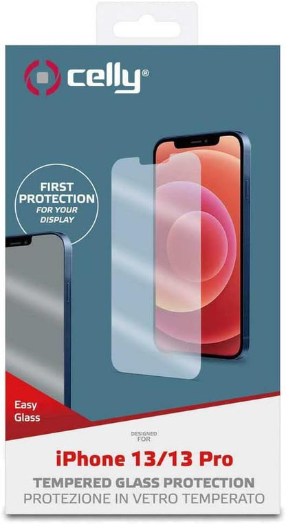 CELLY PROT.GLASS IPHONE 13/13 PRO EASY