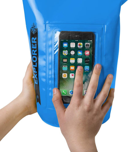 Celly Water-repellent bag 2L Explorer for smartphones up to 6.2 inches blue