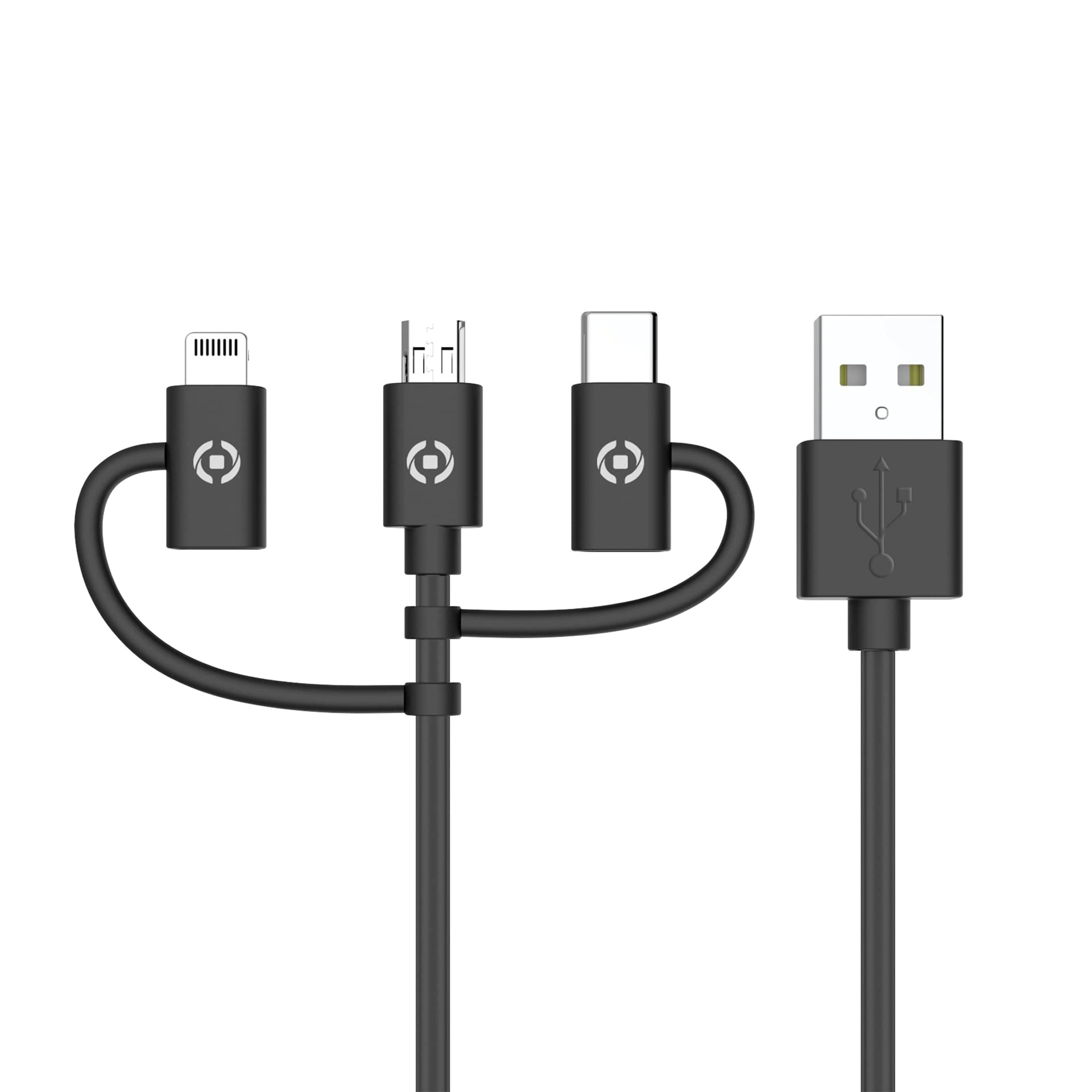 Designed to recharge all your devices with different connectors with a single universal cable