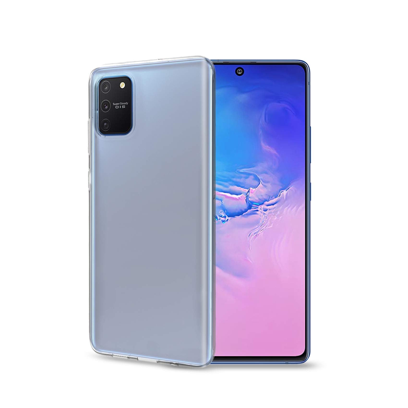 MOVIL Back Cover Cell Gelskin Transparent Case for Samsung Note 10 Lite